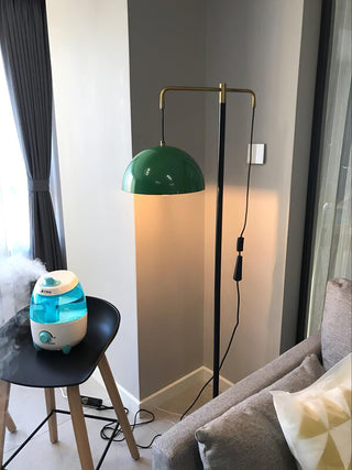 Otto Mid-Century Modern Metal Floor Light