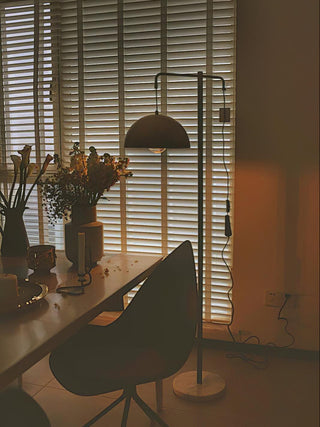 Otto Mid-Century Modern Metal Floor Light