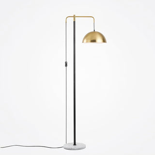 Otto Mid-Century Modern Metal Floor Light