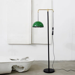 Otto Mid-Century Modern Metal Floor Light
