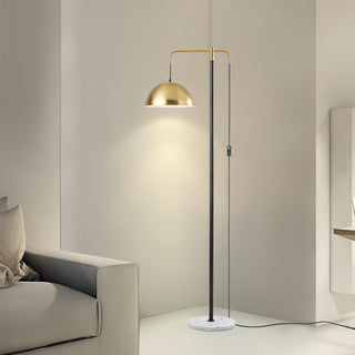 Otto Mid-Century Modern Metal Floor Light