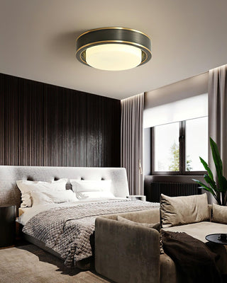 Oura Industrial Brass Ring Ceiling Light