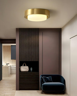 Oura Industrial Brass Ring Ceiling Light