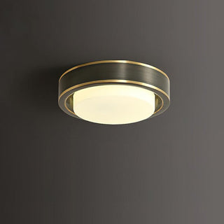 Oura Industrial Brass Ring Ceiling Light