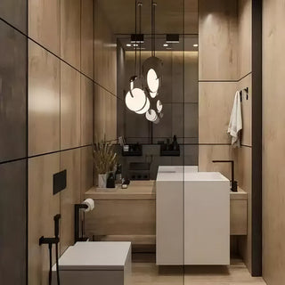 Overl Modern Stainless Steel Cluster Pendant Light