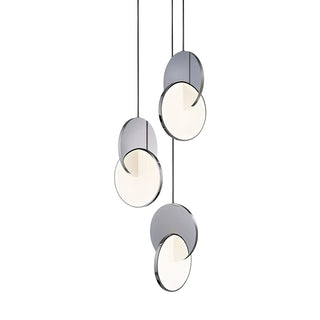 Overl Modern Stainless Steel Cluster Pendant Light
