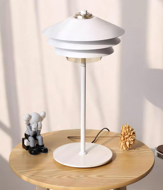 Overlay Contemporary Metal Table Light