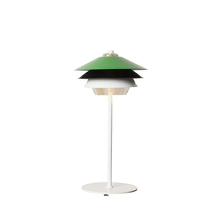 Overlay Contemporary Metal Table Light