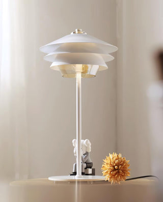 Overlay Contemporary Metal Table Light