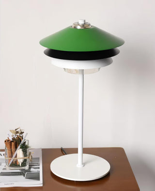 Overlay Contemporary Metal Table Light