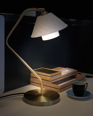 Oxford Double Minimalist Ceramics Table Light