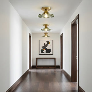 Ozera Vintage Glass Ceiling Light