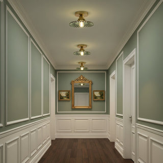 Ozera Vintage Glass Ceiling Light