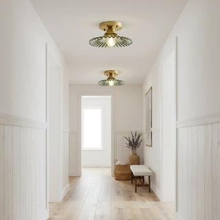 Ozera Vintage Glass Ceiling Light
