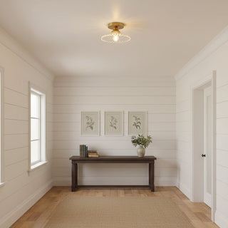 Ozera Vintage Glass Ceiling Light