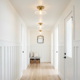 Ozera Vintage Glass Ceiling Light