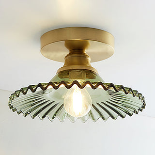 Ozera Vintage Glass Ceiling Light