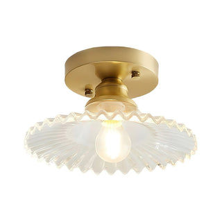 Ozera Vintage Glass Ceiling Light
