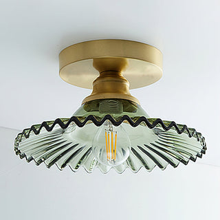 Ozera Vintage Glass Ceiling Light