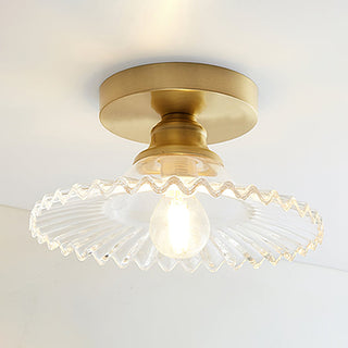 Ozera Vintage Glass Ceiling Light