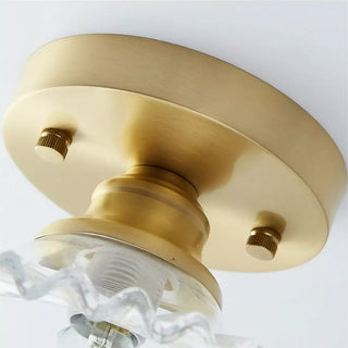 Ozera Vintage Glass Ceiling Light