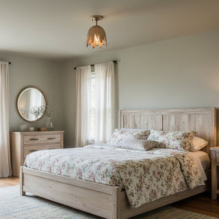 Lila Petal Ceiling Light