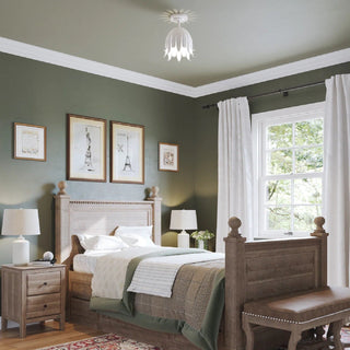 Lila Petal Ceiling Light