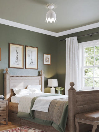 Lila Petal Ceiling Light