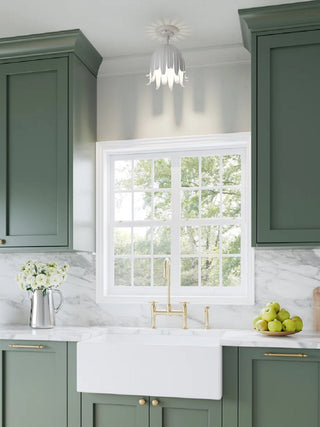 Lila Petal Ceiling Light