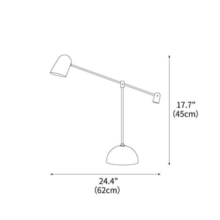 Pabula Sculptural Marble Table Light
