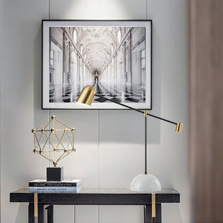 Pabula Sculptural Marble Table Light