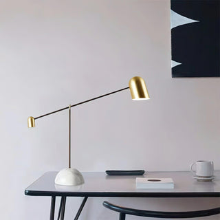 Pabula Sculptural Marble Table Light