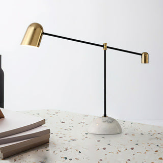 Pabula Sculptural Marble Table Light