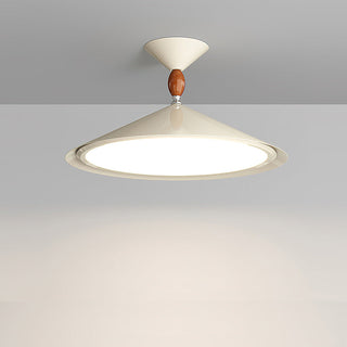 Vino Vintage Wood Ceiling Light