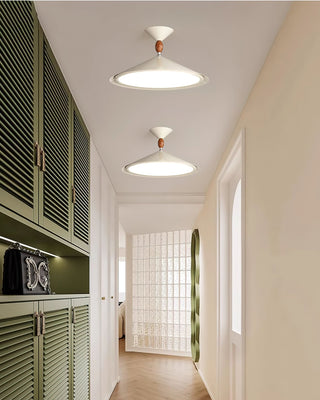 Vino Vintage Wood Ceiling Light