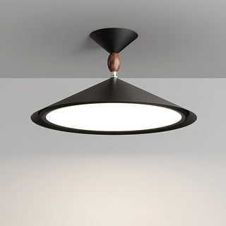 Vino Vintage Wood Ceiling Light