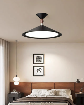 Vino Vintage Wood Ceiling Light