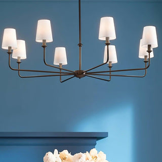 Pallas Classic Brass Chandelier