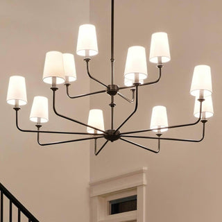 Pallas Classic Brass Chandelier