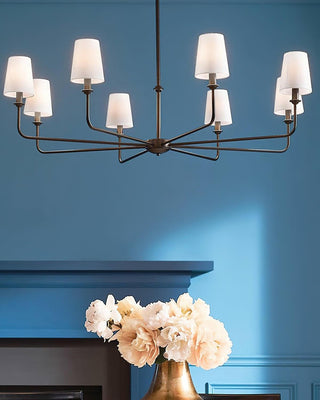 Pallas Classic Brass Chandelier