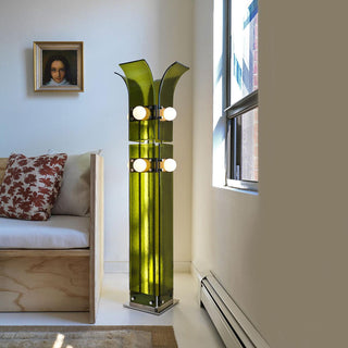 Palm Natural Acrylic Tree Floor Light