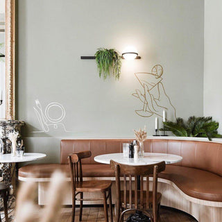 Palma Minimalist Metal Wall Light