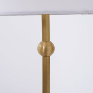 Palmer Modern Brass Fabric Wall Sconce