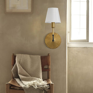 Parasol Modern Sunburst Wall Sconce