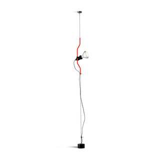Kira Modern Metal Pendant Floor Lamp