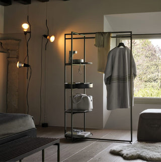 Kira Modern Metal Pendant Floor Lamp