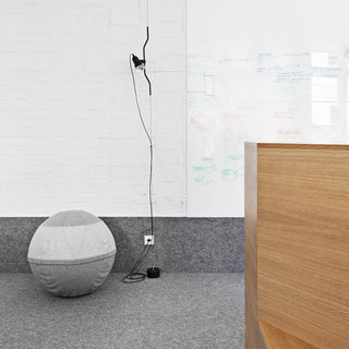 Kira Modern Metal Pendant Floor Lamp