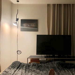 Kira Modern Metal Pendant Floor Lamp
