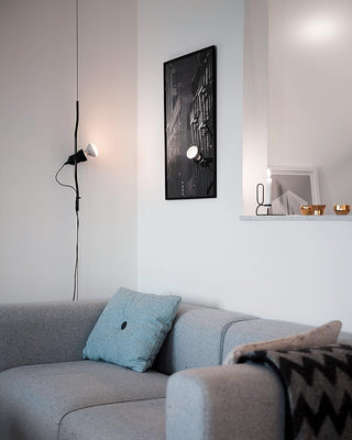 Kira Modern Metal Pendant Floor Lamp