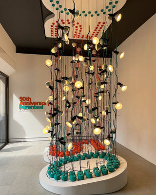 Kira Modern Metal Pendant Floor Lamp
